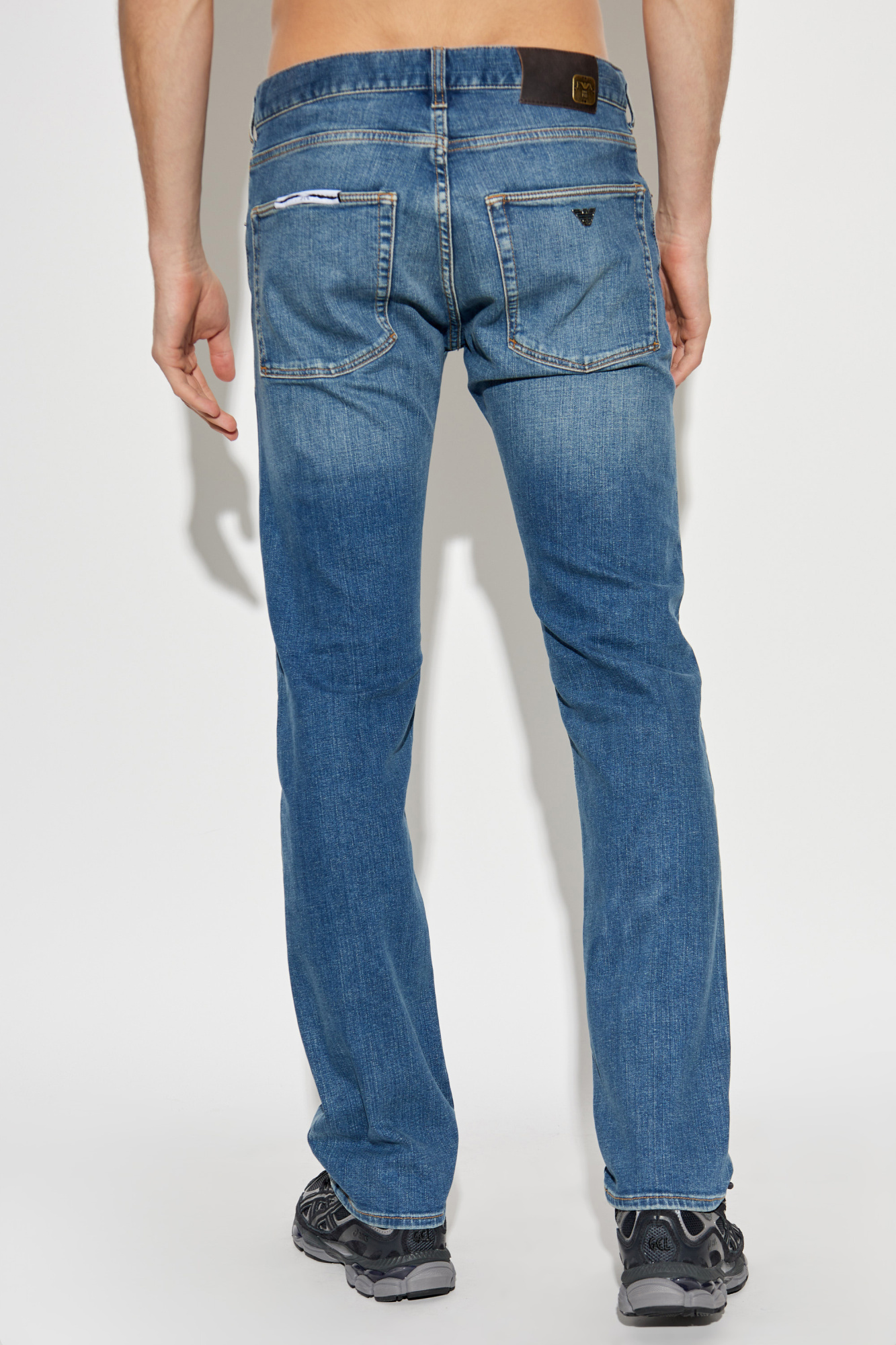Emporio Armani Jeans with vintage effect | Men's Clothing
